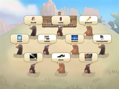 Solid, Liquid, Gas Whack-a-Mole