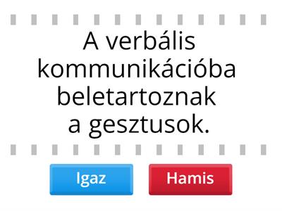 Verbális és nonverbális kommunikáció