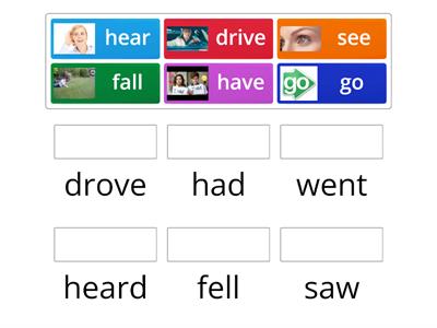 Fly high 4/unit 9/irregular verbs