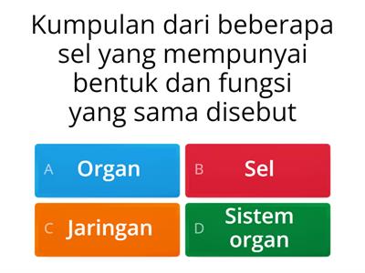 Sistem Organisasi Kehidupan