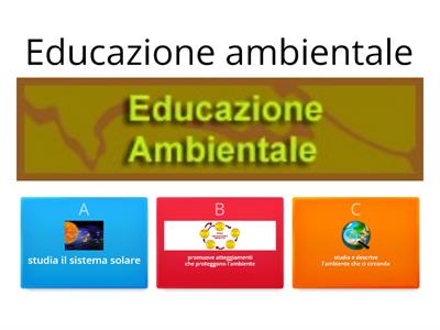 Scienze - educazione ambientale