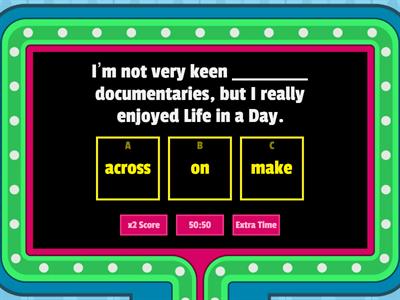 Cumulative test Pre-intermediate