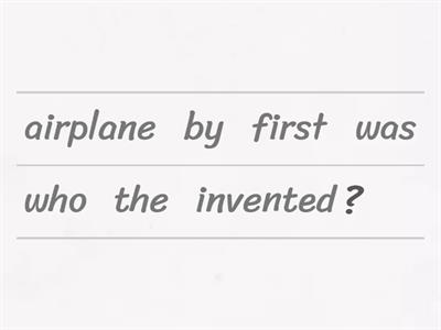 Passive Voice Questions