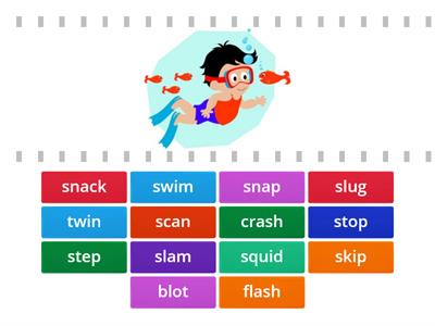 matching s /beginning blends