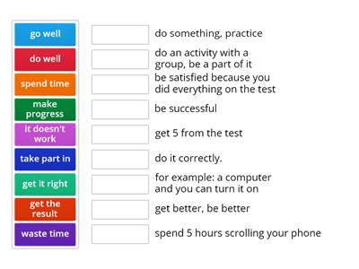 A2+ unit 2 vocab