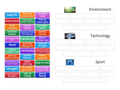 Revision RSE 2 Env + Tech + Sport