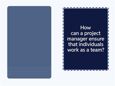 Projects - Discussion questions