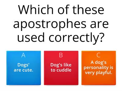 Apostrophes