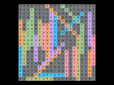 -ture wordsearch