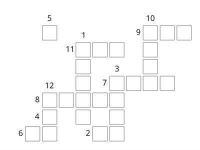Кроссворд. Устный счет (умножение и деление на круглое)