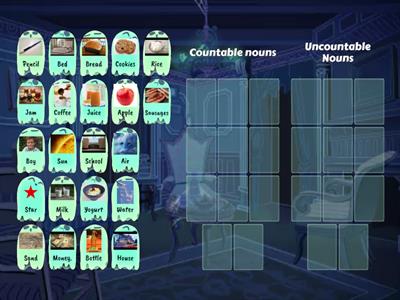 some COUNTABLE AND UNCOUNTABLE NOUNS