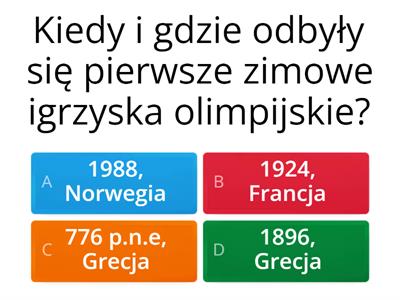 Zimowe Igrzyska Olimpijskie