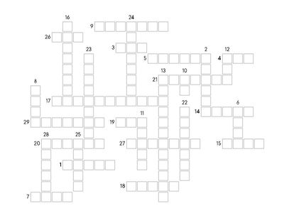 Legend of Sleepy Hollow Crossword