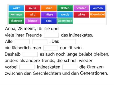 Konjunktiv 1. Indirekte Rede