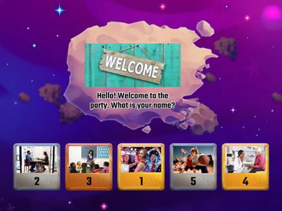 Greetings situations