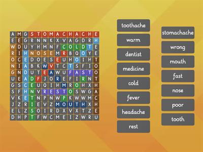 G6 L2 I have a cold Vocabulary Cheonjae