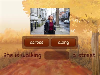 Prepositions of movement