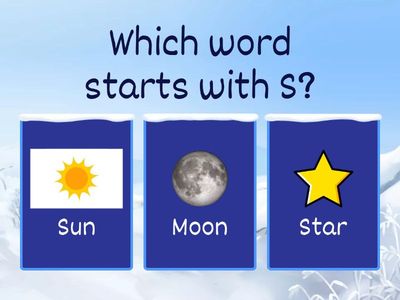 Letter S Quiz 