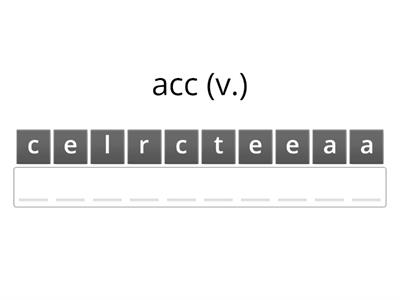 E5 CTO Unit 4 Spellings and Vocabulary  