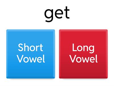 Long or short Vowel?
