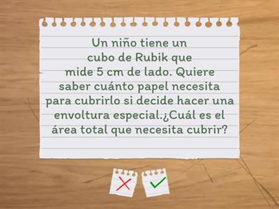 Resolución de problemas: área del cubo y el paralelepípedo