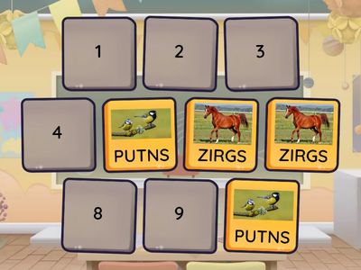 Dzīvnieku atmiņas spēle