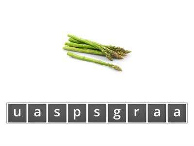 Food - unscramble