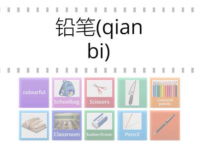 Classroom Objects (part1)