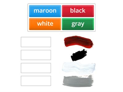 colors black maroon white gray extra 1