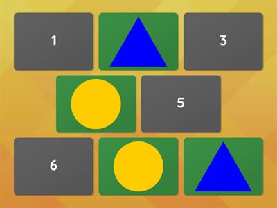 Colour and shapes memotest