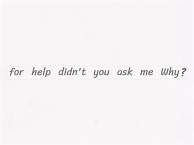 Ventures 3 Negative Question Formation Unjumble