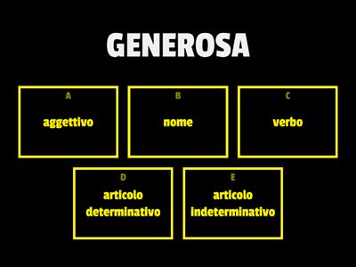 ANALISI GRAMMATICALE di OPEN SPACE - Risorse didattiche di Marcella Vico