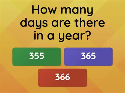 Months of the Year 