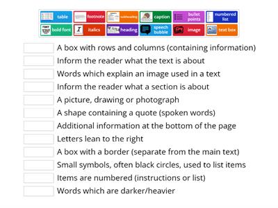  Organisational Features