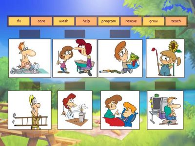 Eh! Go 3 Unit 4 - Verbs (occupations)