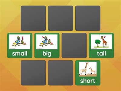 Basic adjectives Game / Islands 1