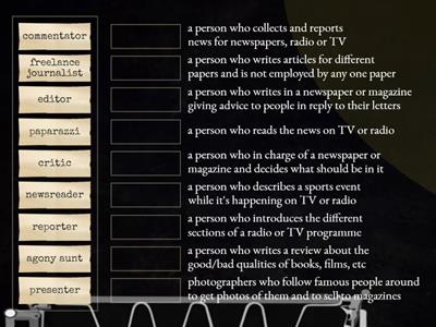 NEF Upper Int. U8 vocabulary
