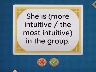 Comparative / Superlative