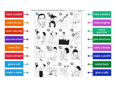 Speakout intermediate Unit 9 / Collocations