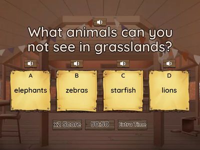 FReeLy AC Unit 8 Animal Habitats Quiz