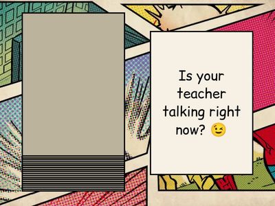 Present Progressive Speaking Cards