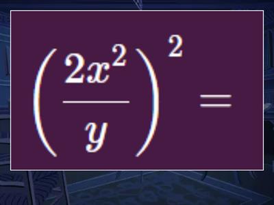 Піднесення раціонального дробу до степеня.