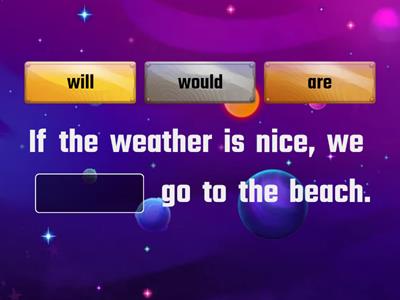 Conditional Sentence Type 1 