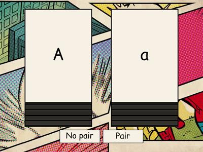 Upper- and lower-case match