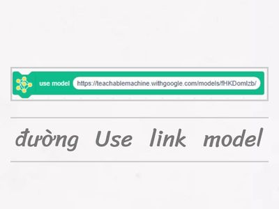 Em hãy nhấn vào ý nghĩa của các câu lệnh trùng khớp dưới đây