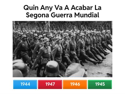 Preguntas anys 1940