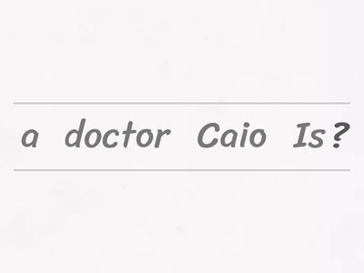 verb to be questions