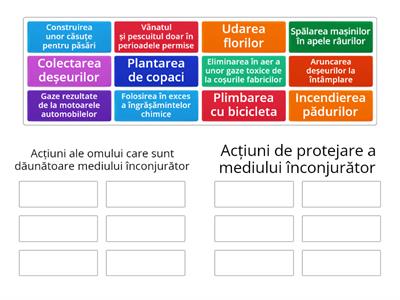 Poluarea și protejarea mediului