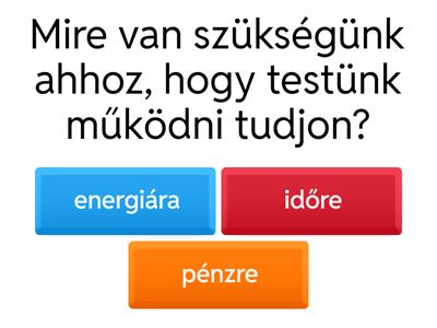 Egészséges táplálkozás