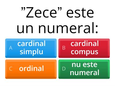 Numeralul- clasa a V-a 